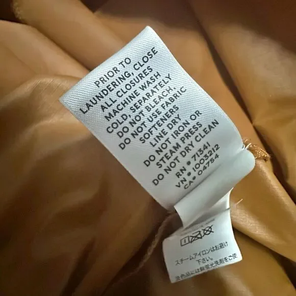 L.L. BEAN | Signature Retro Windbreaker Hooded Jacket Long Length Blue | Medium - Picture 9 of 9